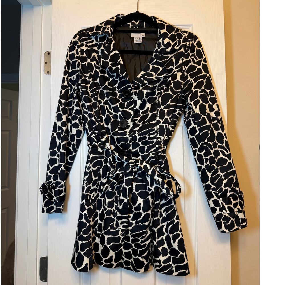 Luii Animal Print Coat Size Medium